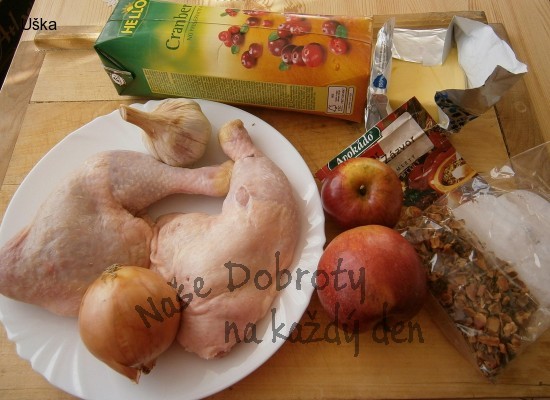 Kuře na jablku a voňavém koření