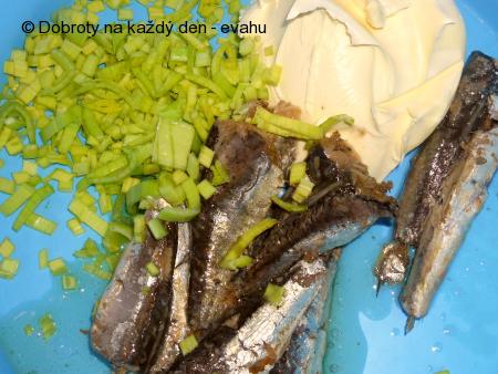Pomazánka ze sardinek s chilli