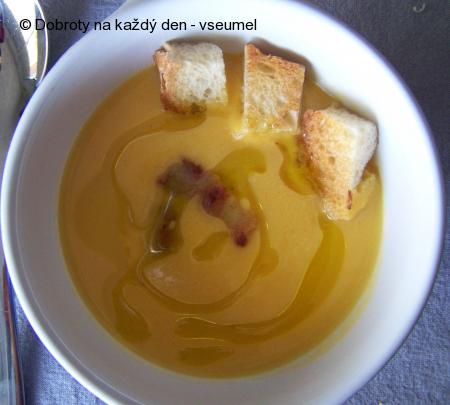 La soupe de potiron aneb polévka z dýňe