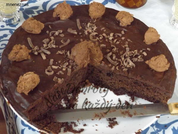Čokoládový dort italský recept
