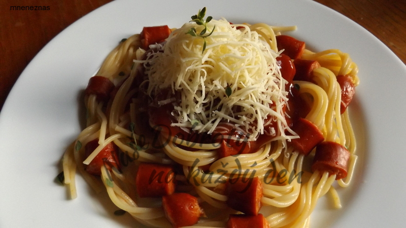 Párkové špagety